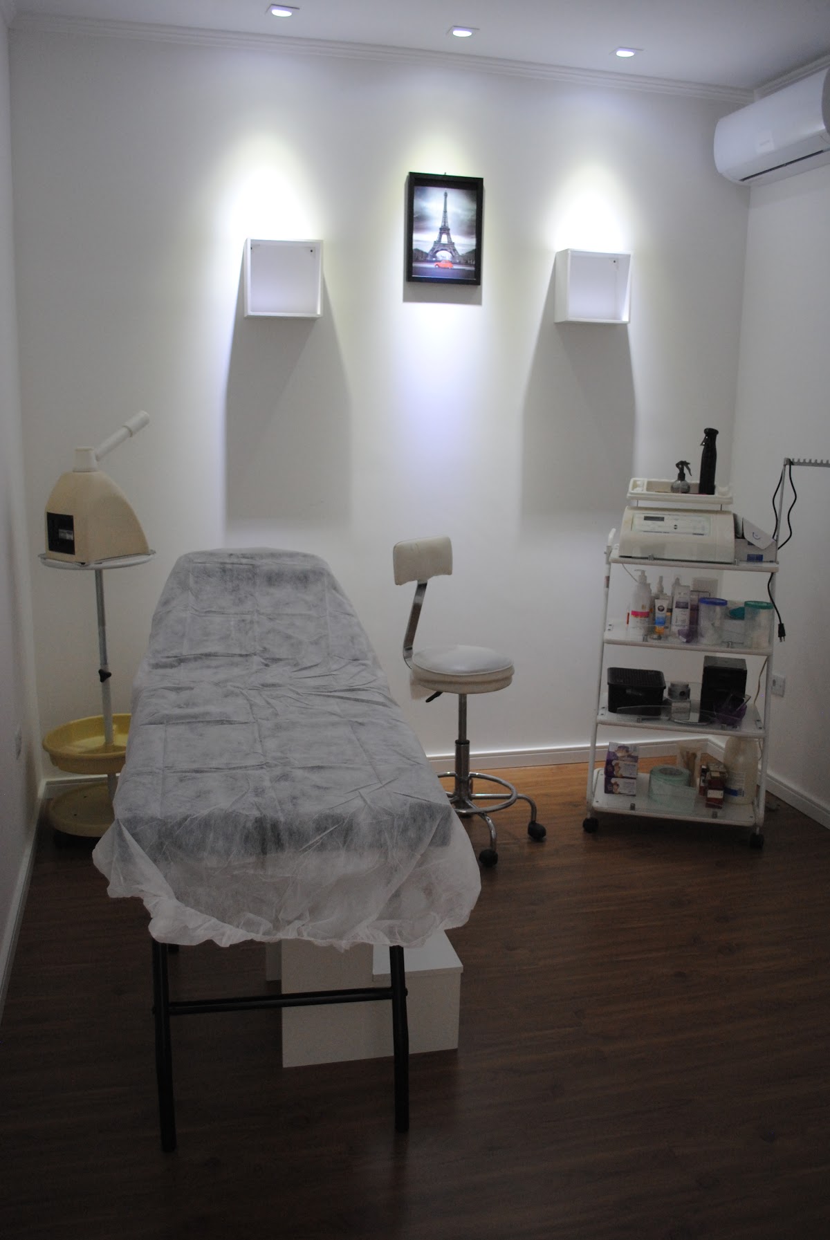 Sala de tratamento para massagem