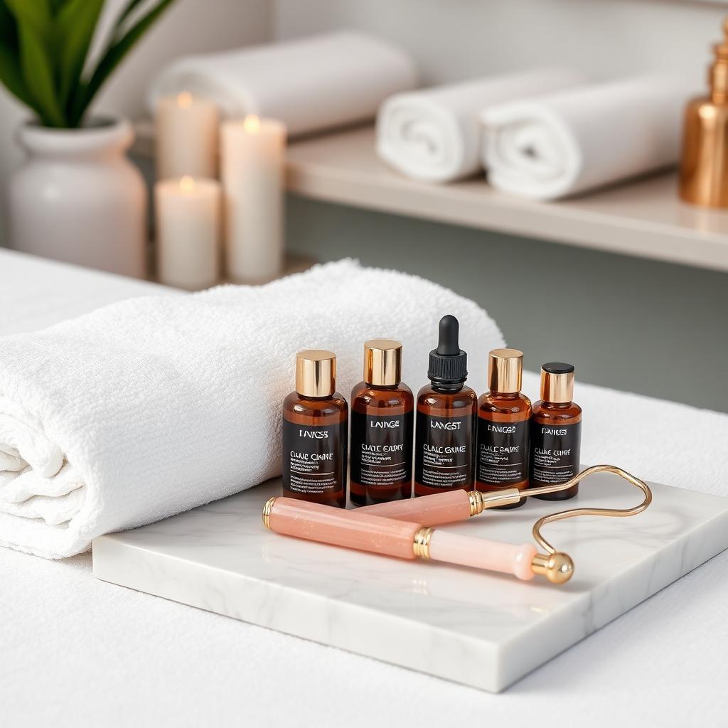 Tratamento facial em ambiente boutique